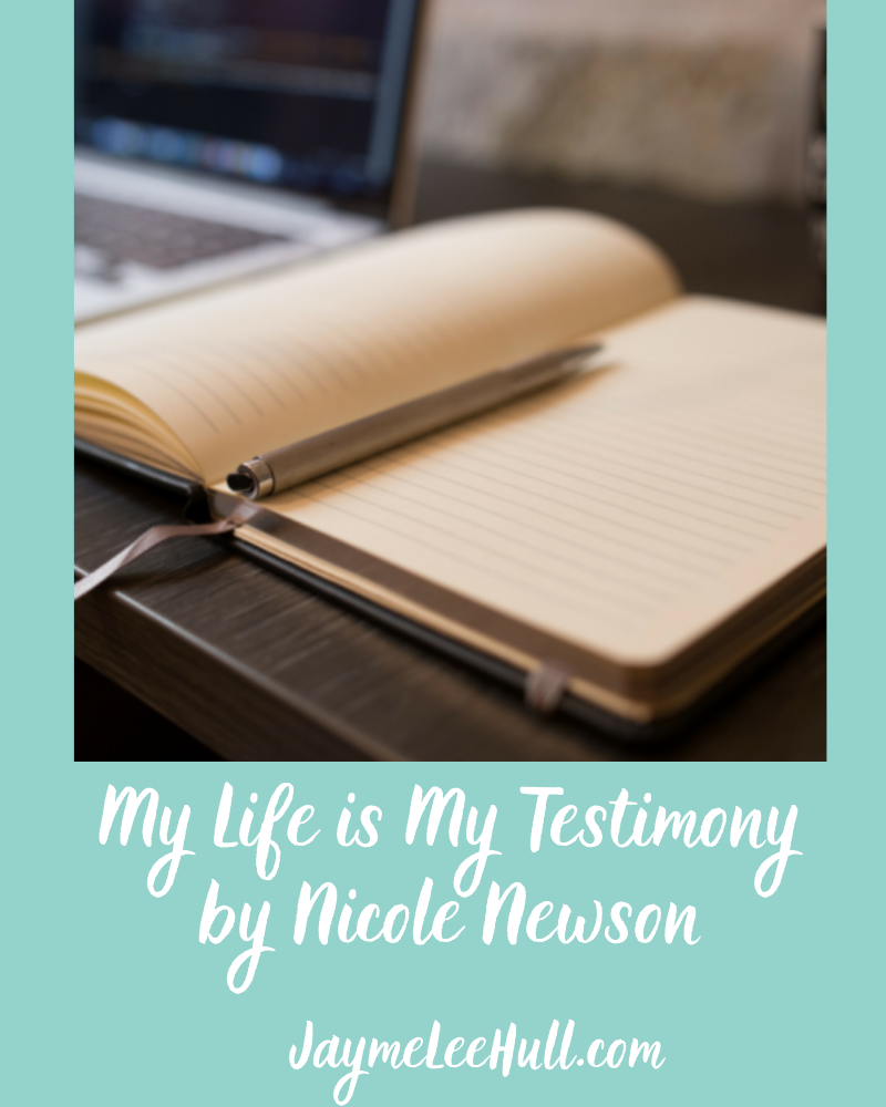 My Life Is My Testimony Jayme Lee Hull Spiritual Direction Coach