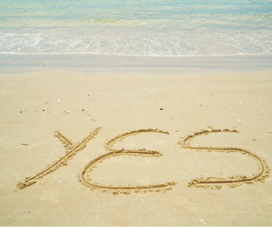 I Said “Yes”