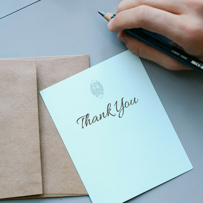 The Lost Art Of The Thank You Note